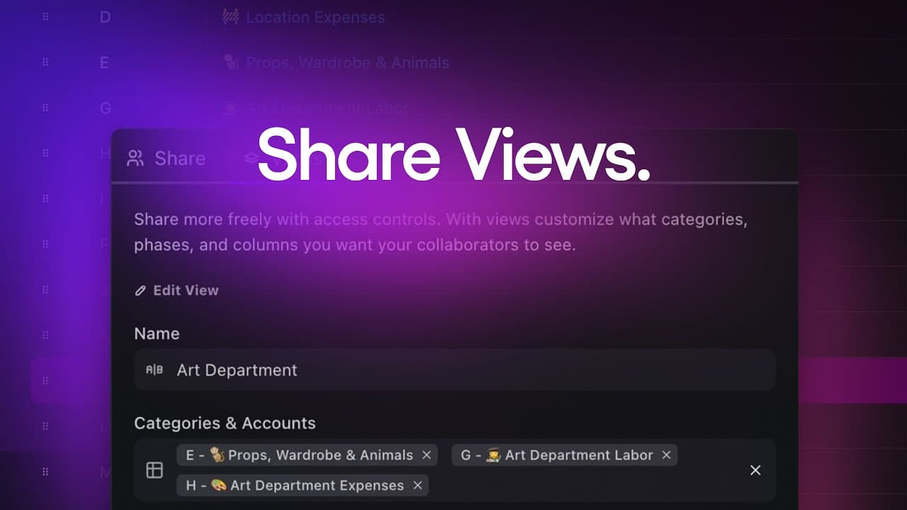 Control Who Sees What: Share Views in Saturation