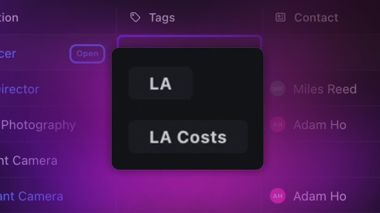 Tags in Saturation 🏷️