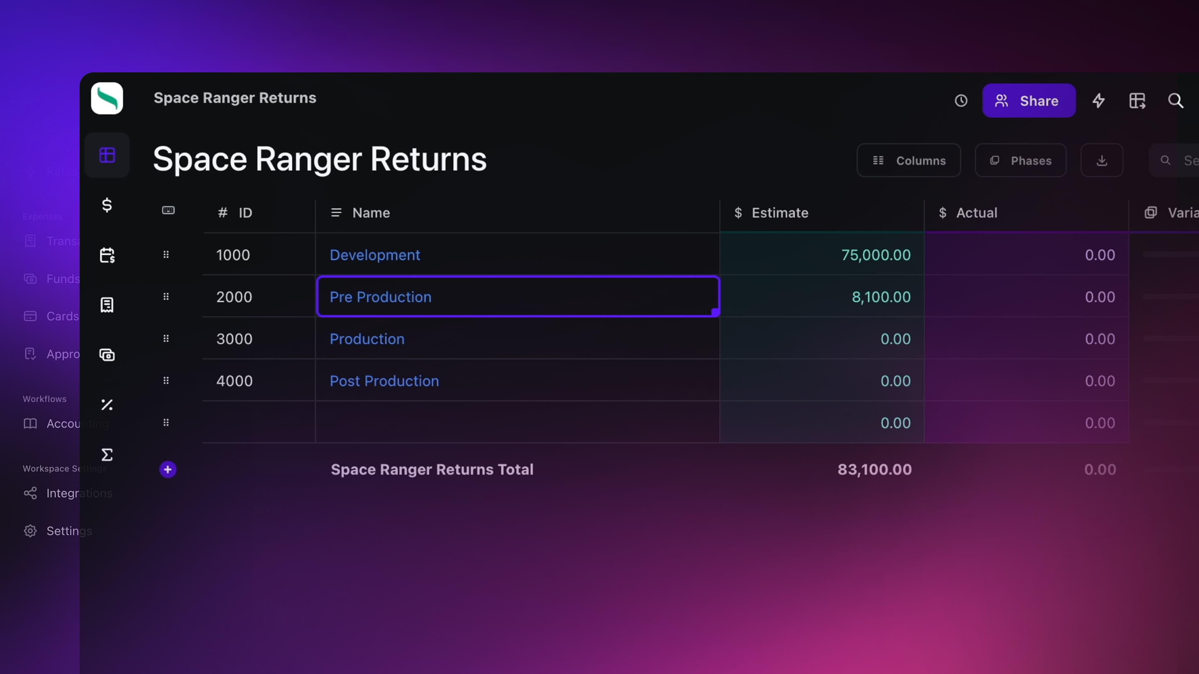 Production Management Software