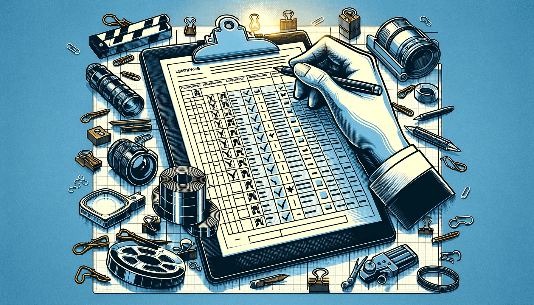 Film Crew List Template