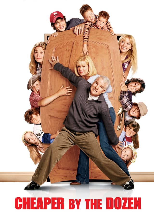 Cheaper by the Dozen movie poster