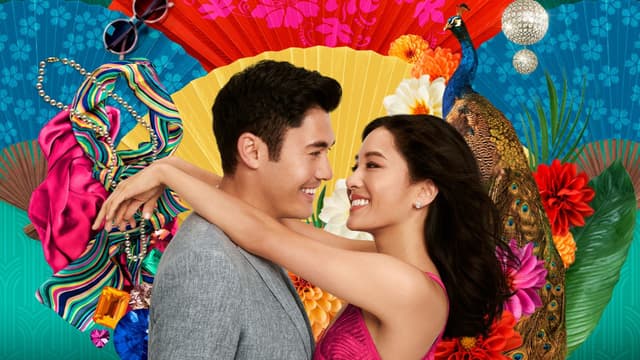Crazy Rich Asians key art background