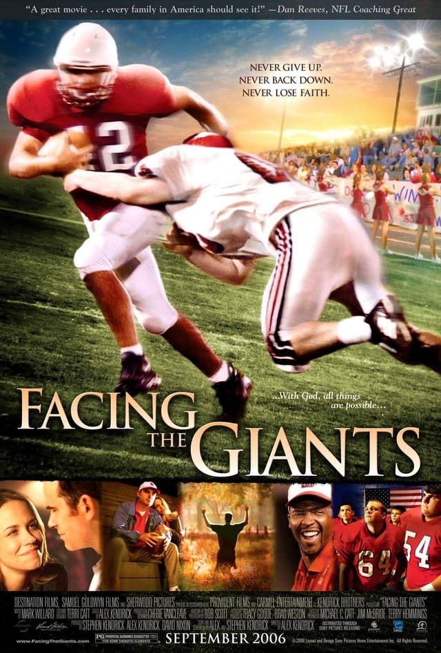 Facing the Giants movie poster