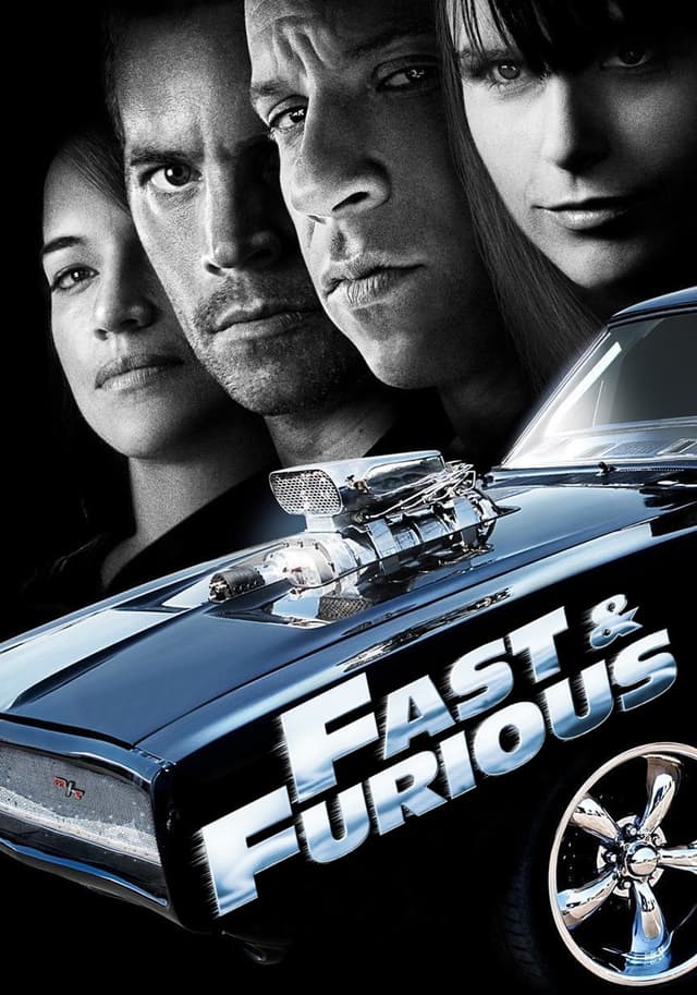 Fast & Furious movie poster