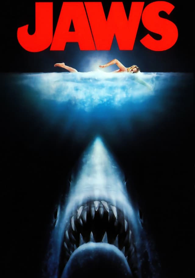 Jaws movie poster