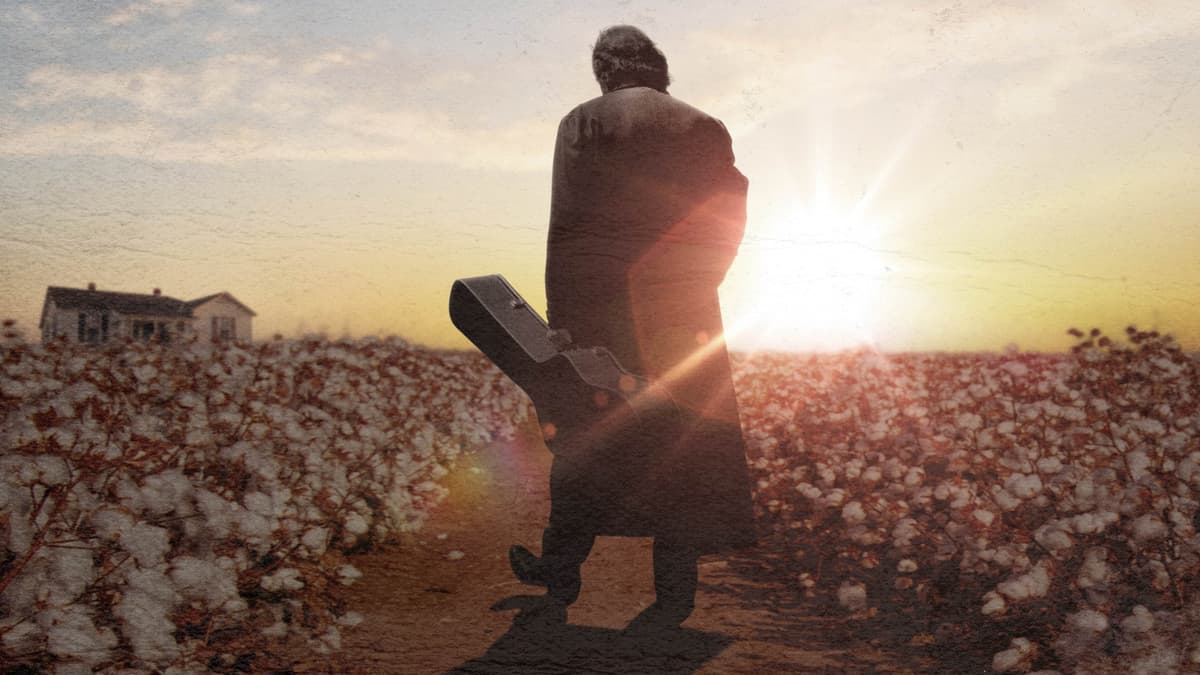 Johnny Cash: The Redemption of an American Icon key art background