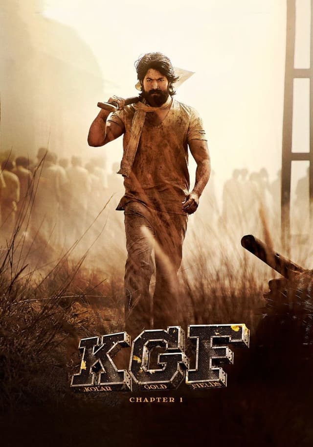 K.G.F Chapter 1 movie poster