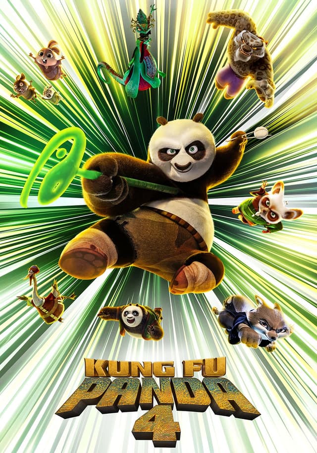 Kung Fu Panda 4 movie poster