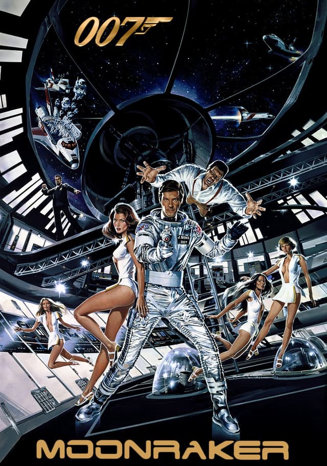 Moonraker movie poster