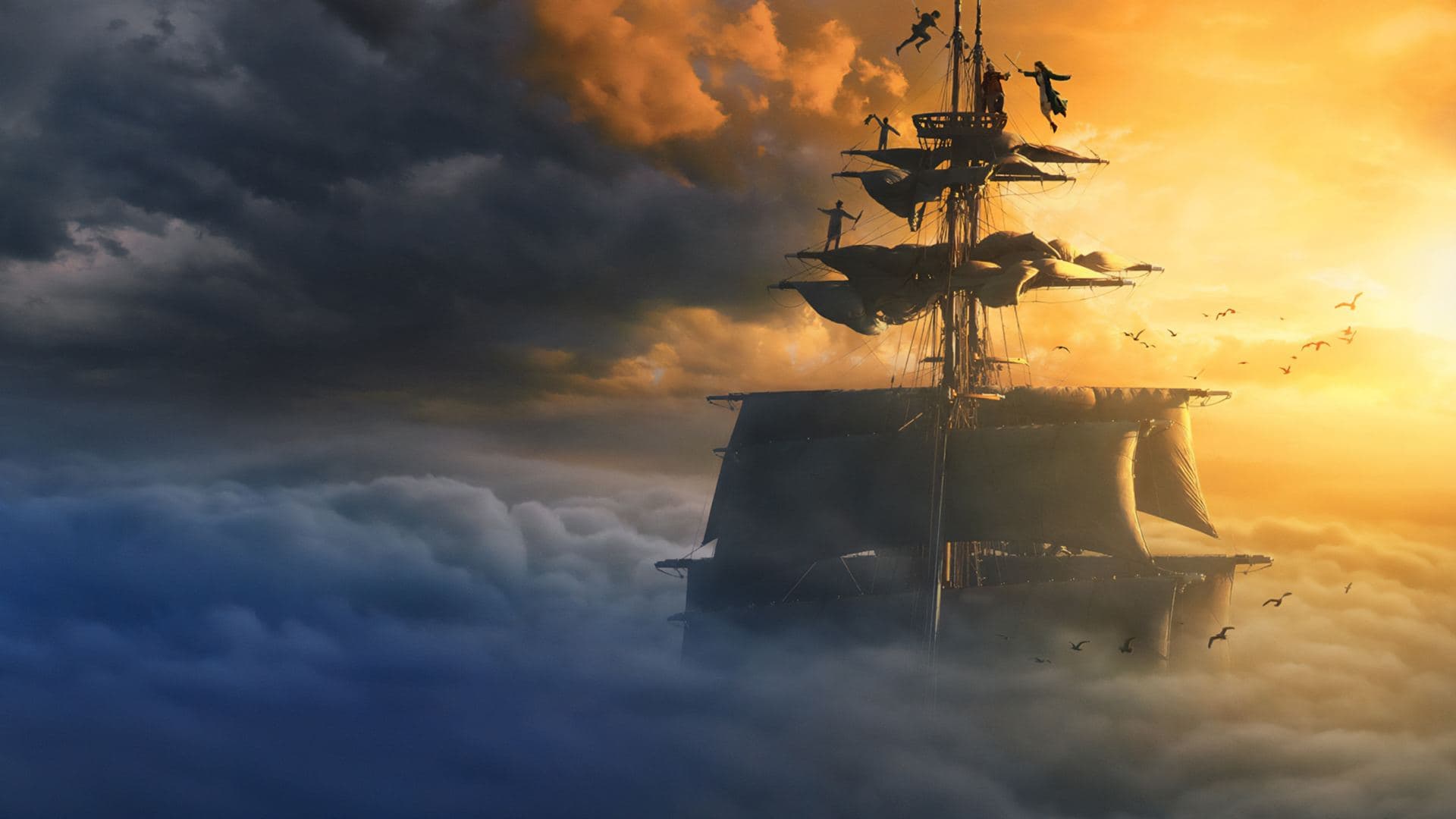 Peter Pan & Wendy key art background