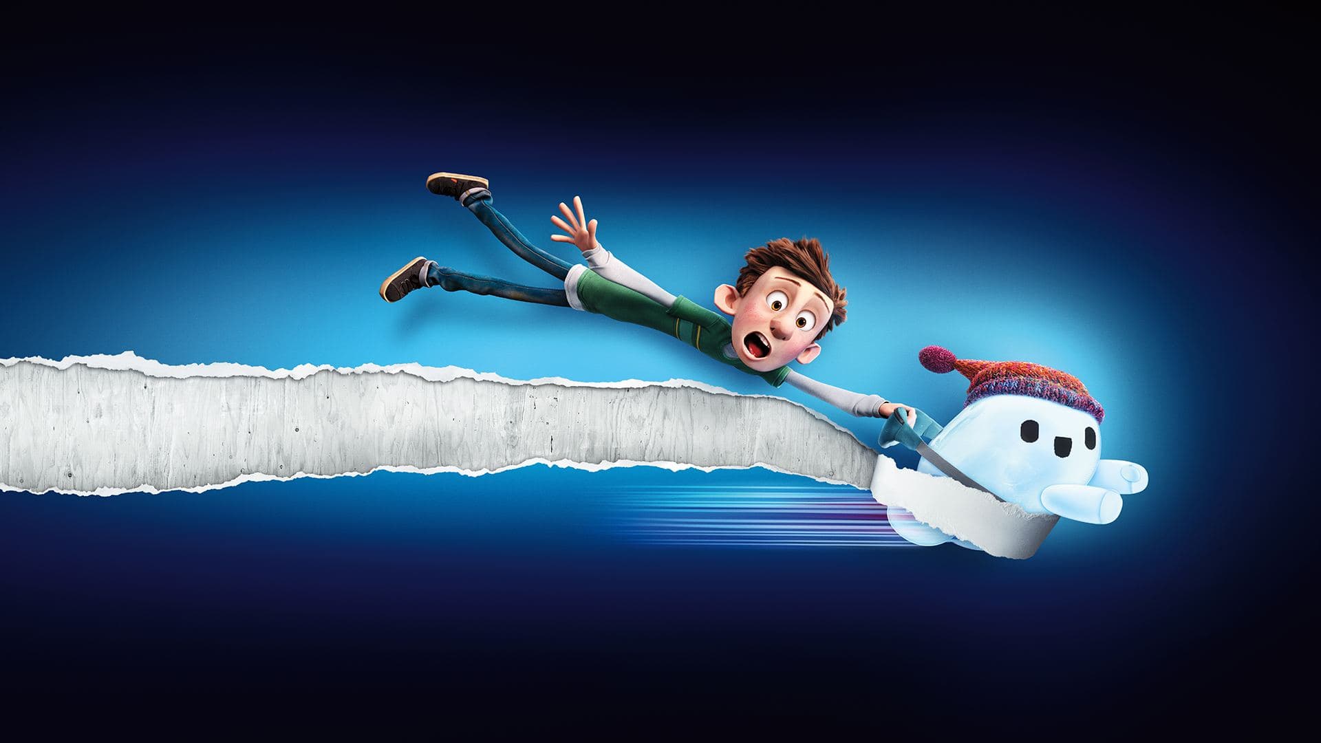 Ron's Gone Wrong key art background