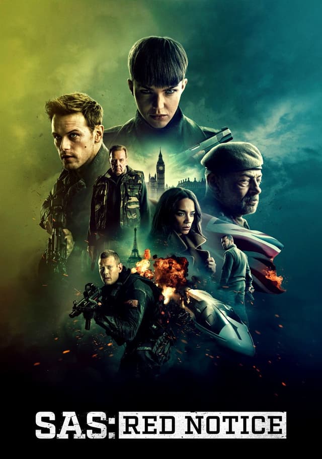 SAS Red Notice movie poster