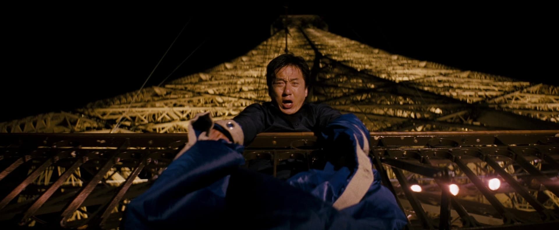 Action movie star cinematic still