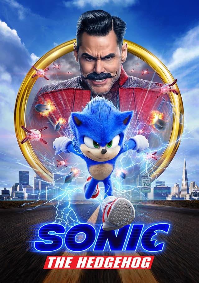 Sonic the Hedgehog movie poster