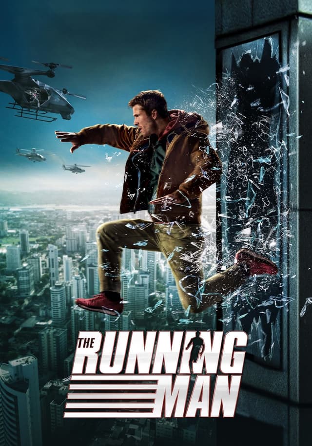 The Running Man movie poster