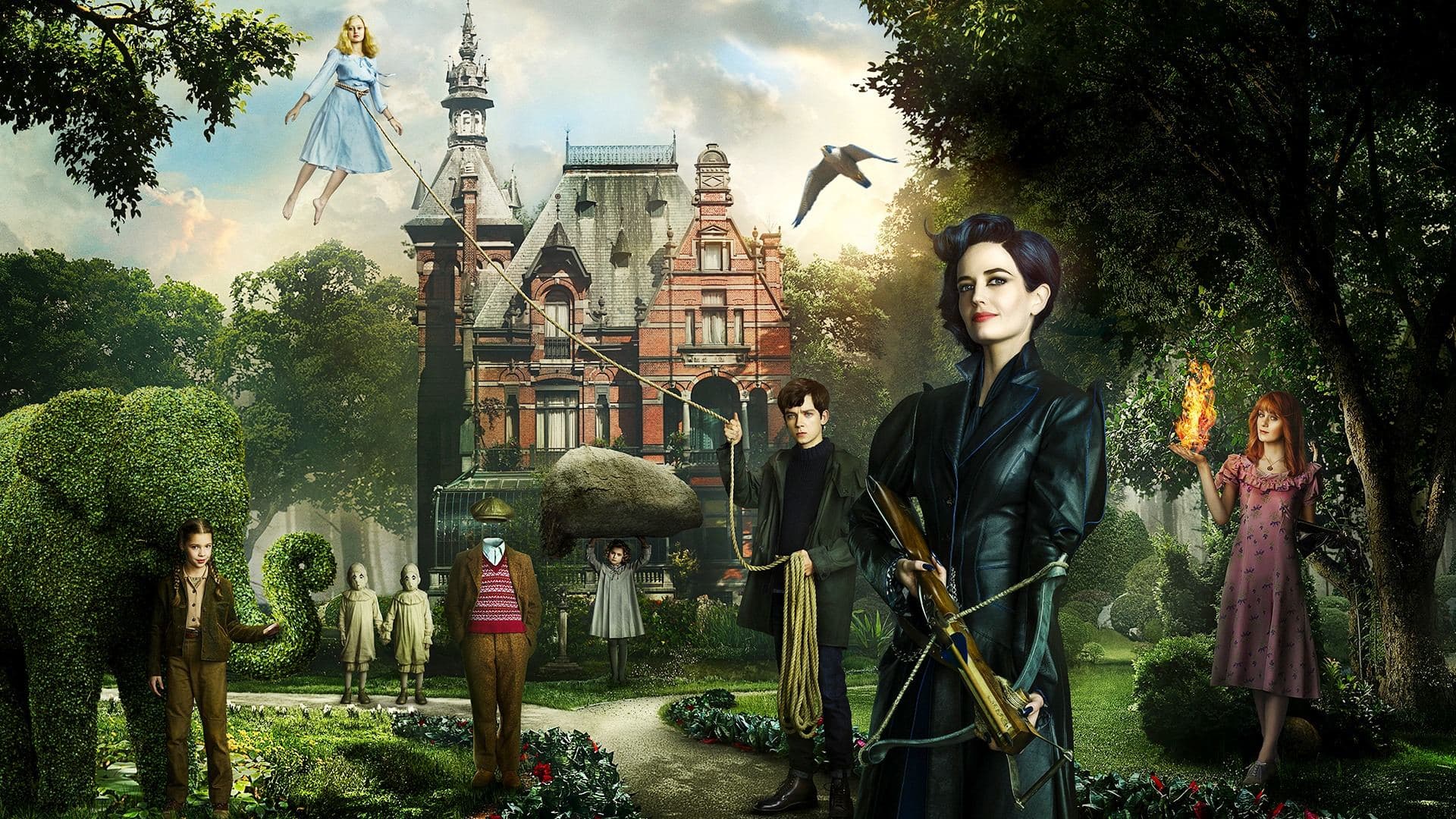 Miss Peregrine’s Home for Peculiar Children key art