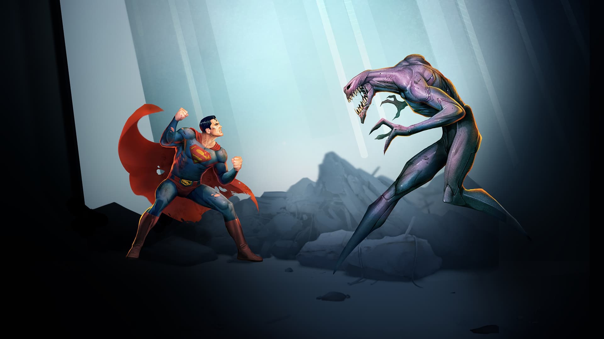 Superman Man of Tomorrow key art