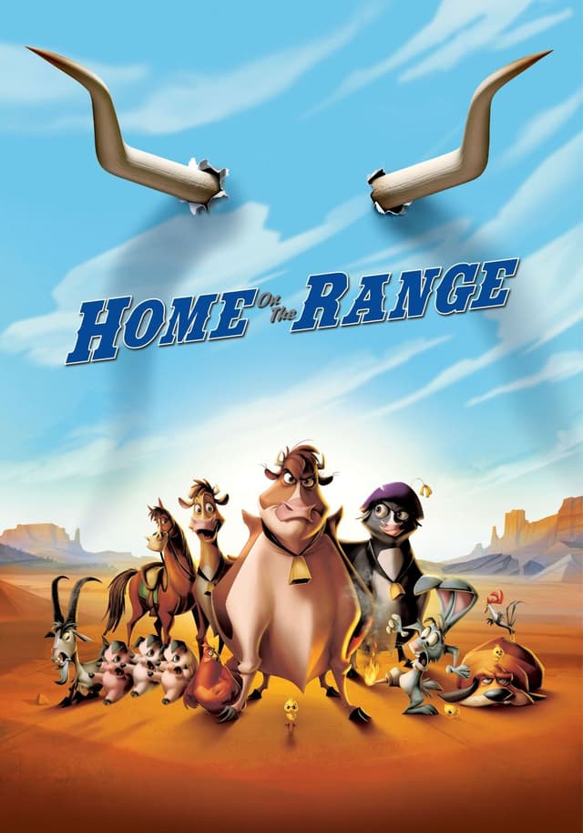 Home on the Range movie poster