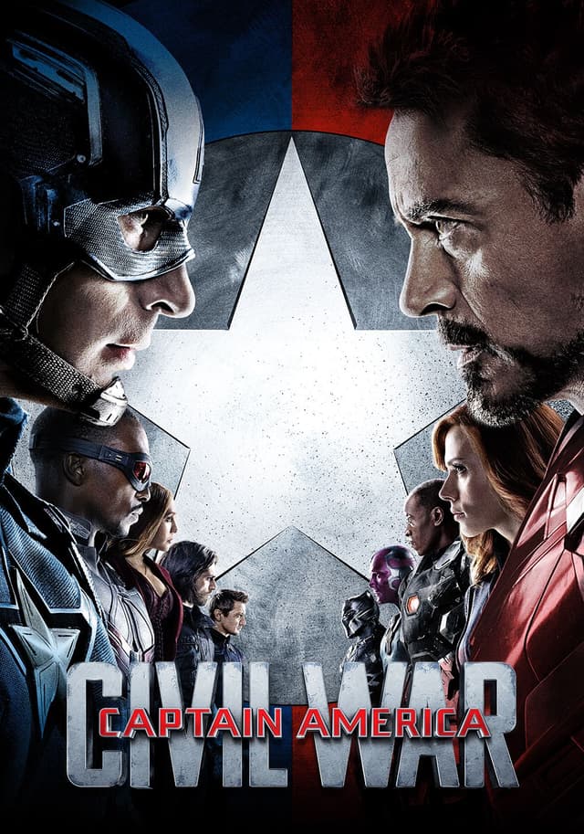 Captain America Civil War movie poster