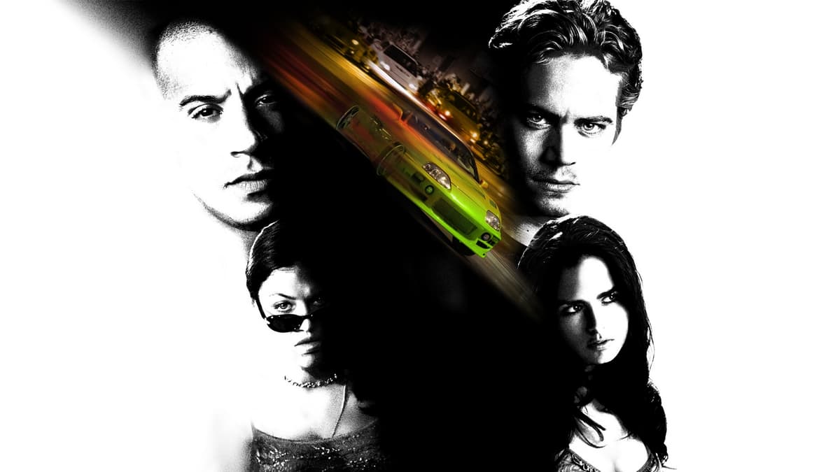 The Fast and the Furious key art