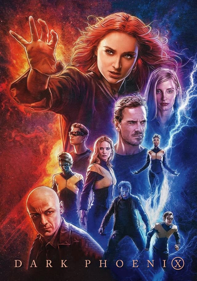 Dark Phoenix movie poster