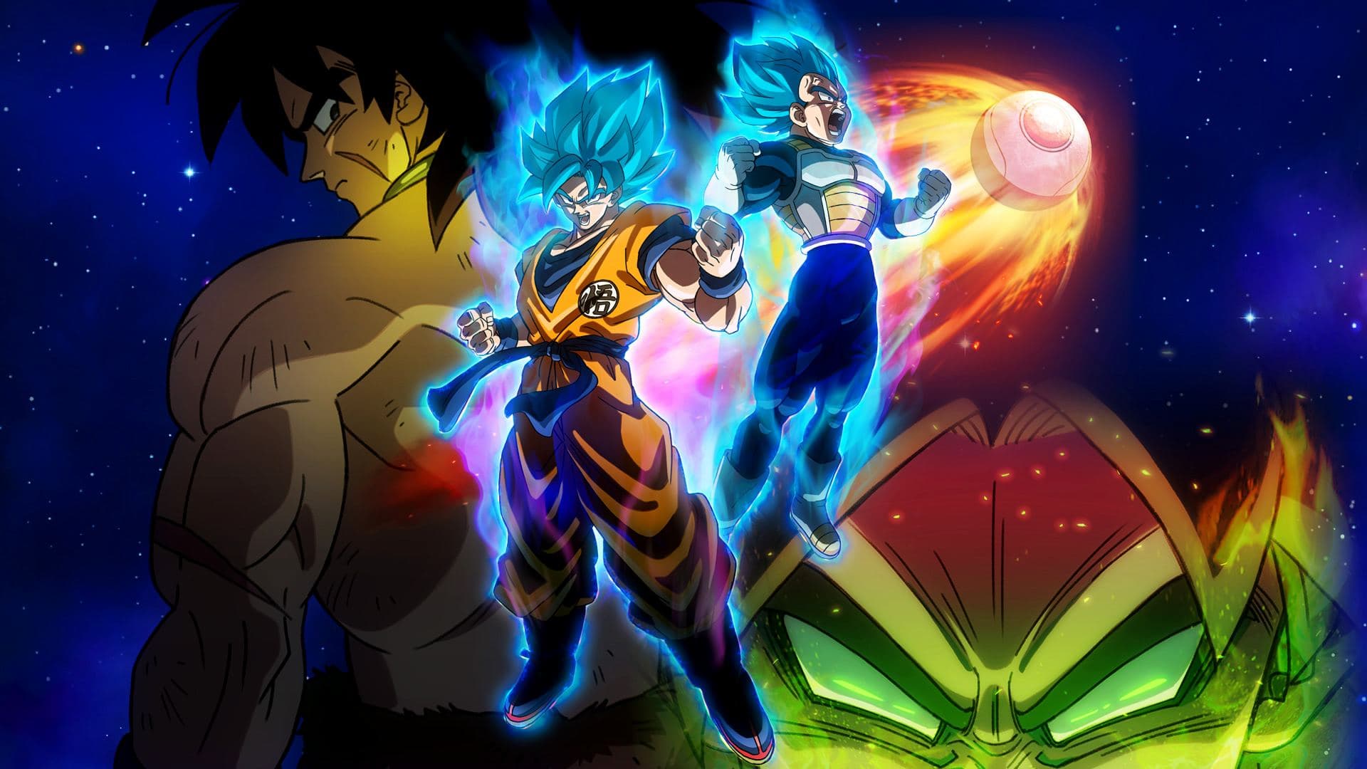 Dragon Ball Super Broly key art