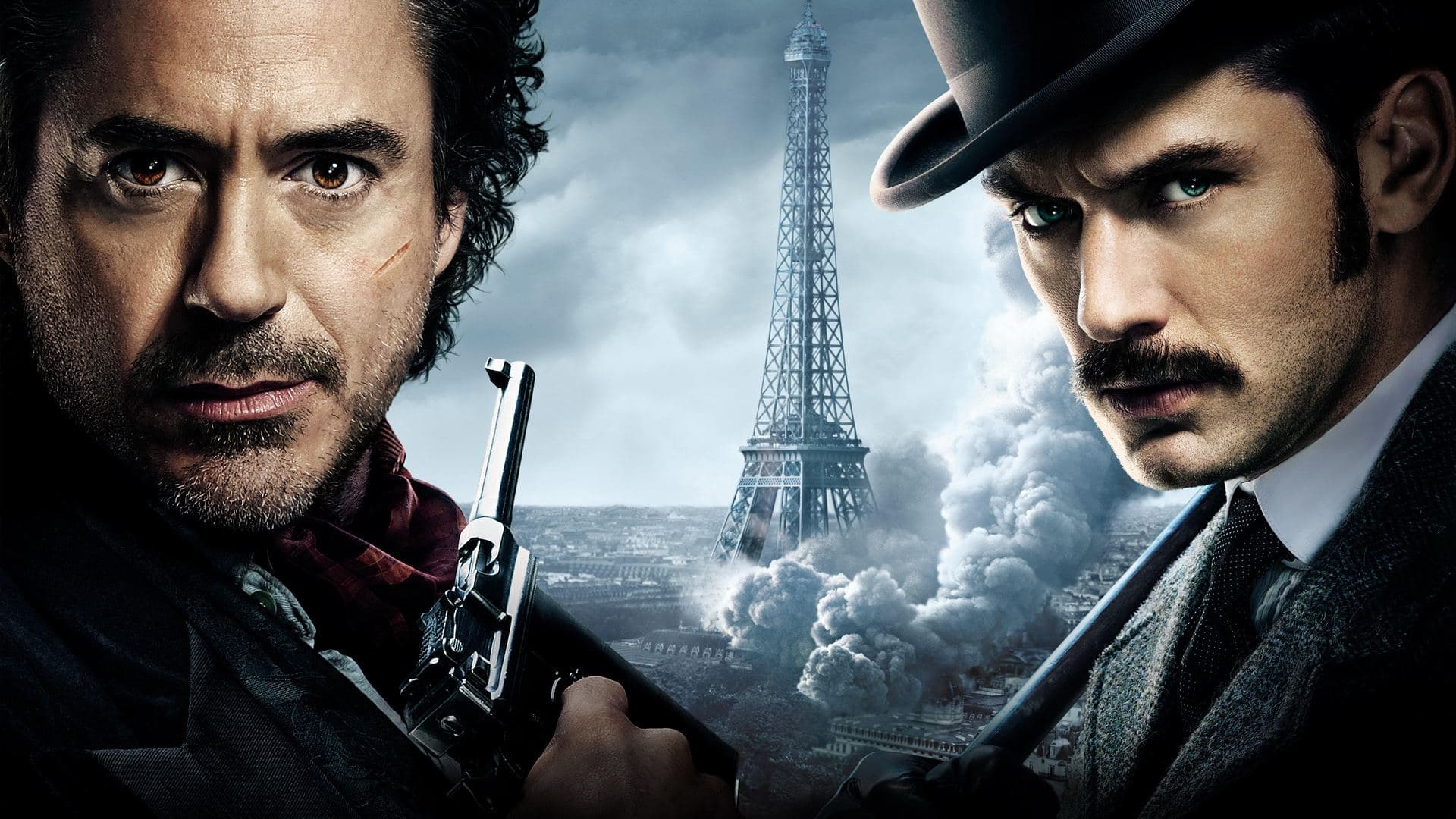 Sherlock Holmes A Game of Shadows key art