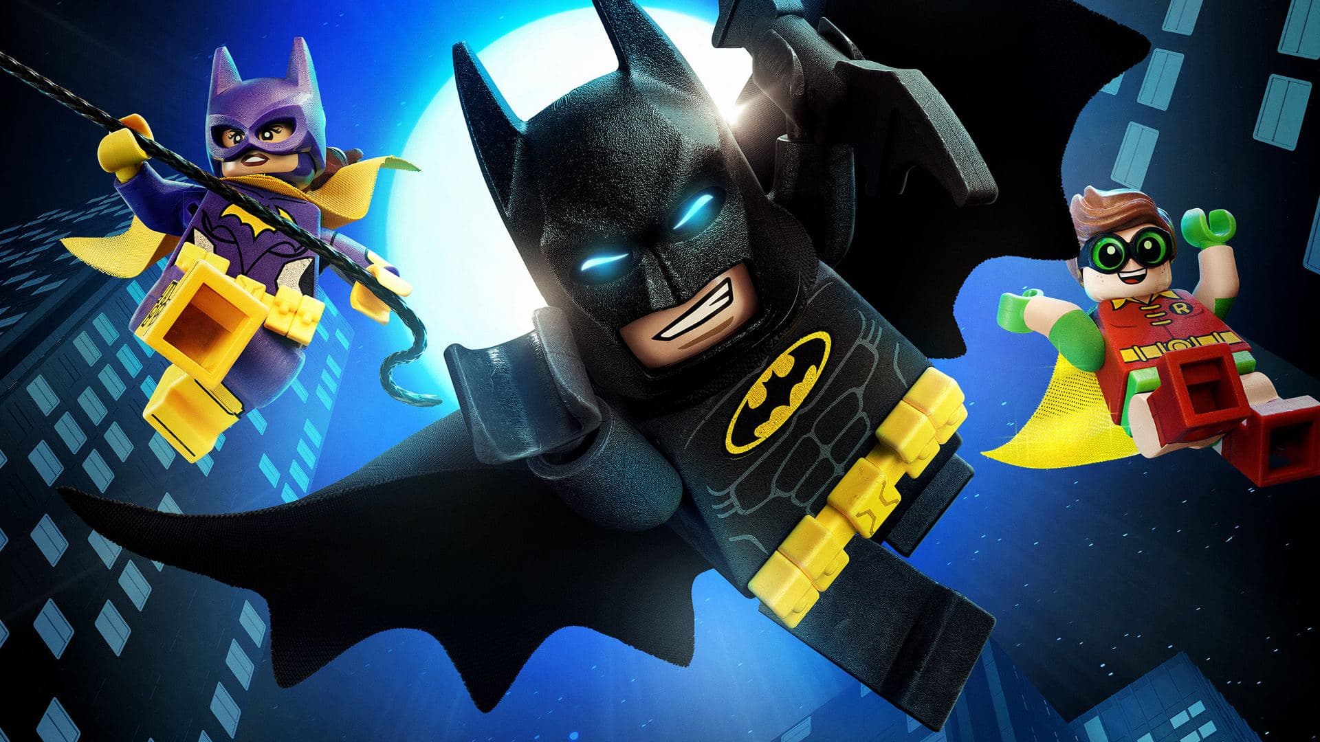 The Lego Batman Movie key art