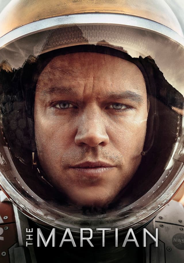 The Martian movie poster