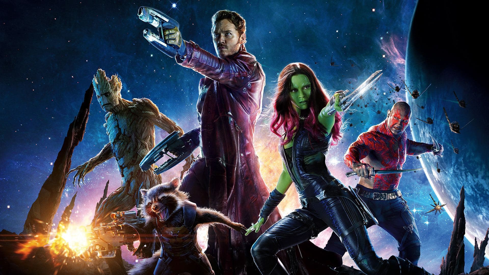 Guardians of the Galaxy key art