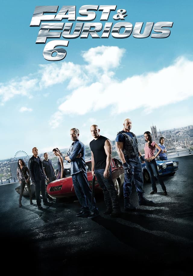 Fast and Furious 6 movie poster