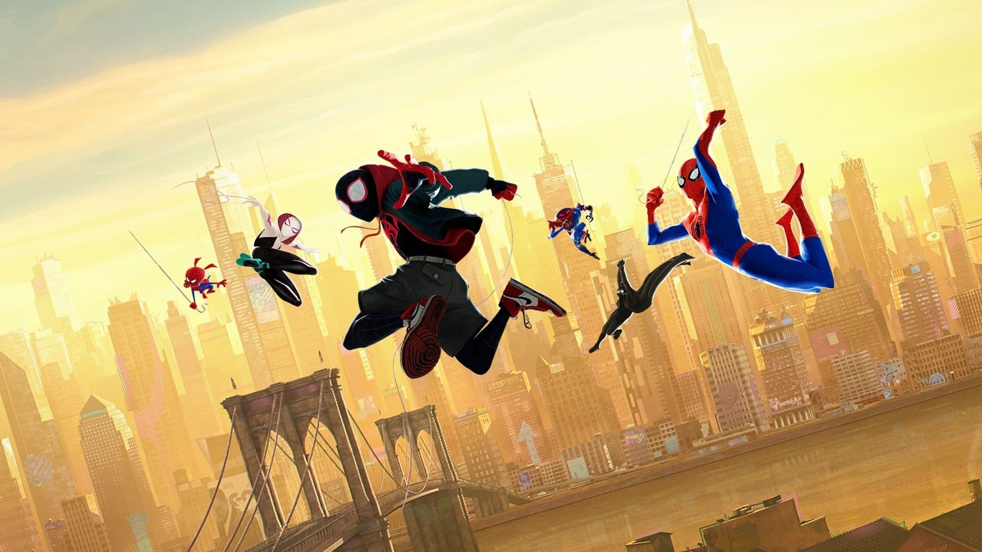 Spider-Man Into the Spider-Verse key art