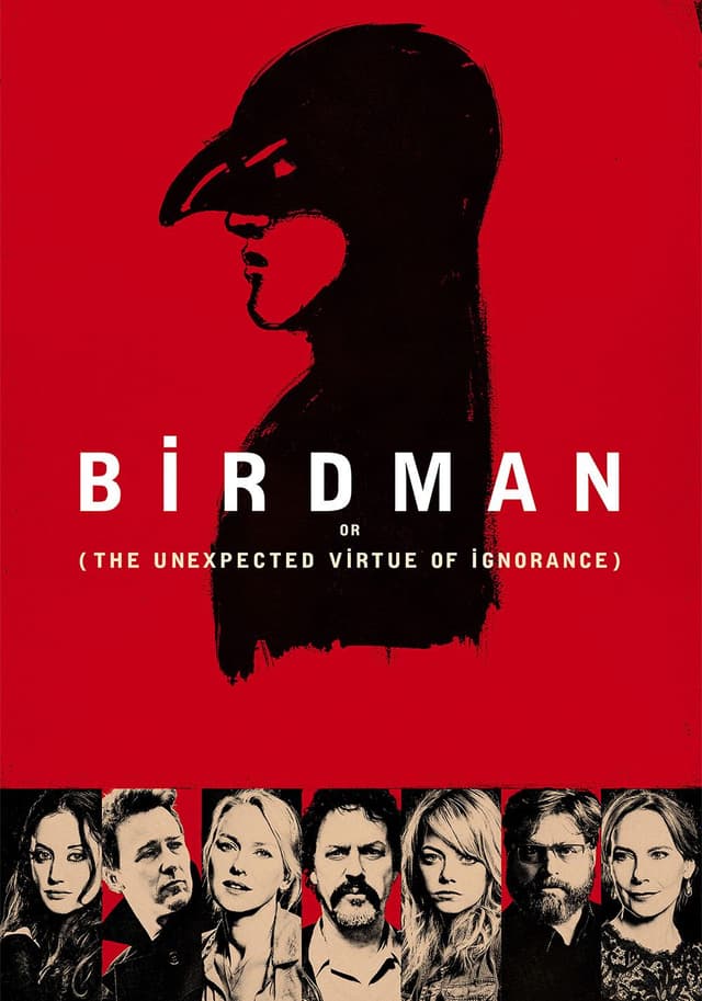 Birdman or (The Unexpected Virtue of Ignorance) movie poster