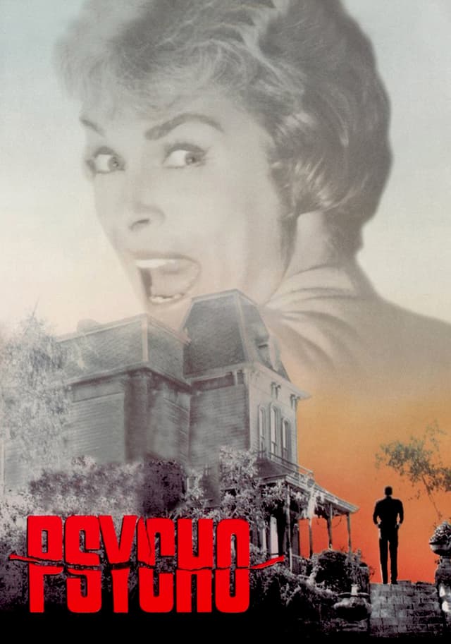 Psycho movie poster