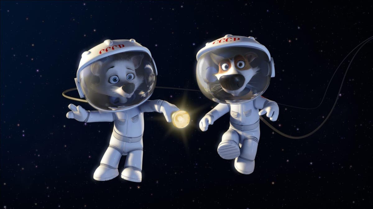 Belka i Strelka. Zvezdnye sobaki key art