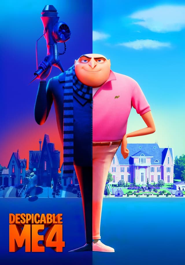Despicable Me 4 movie poster