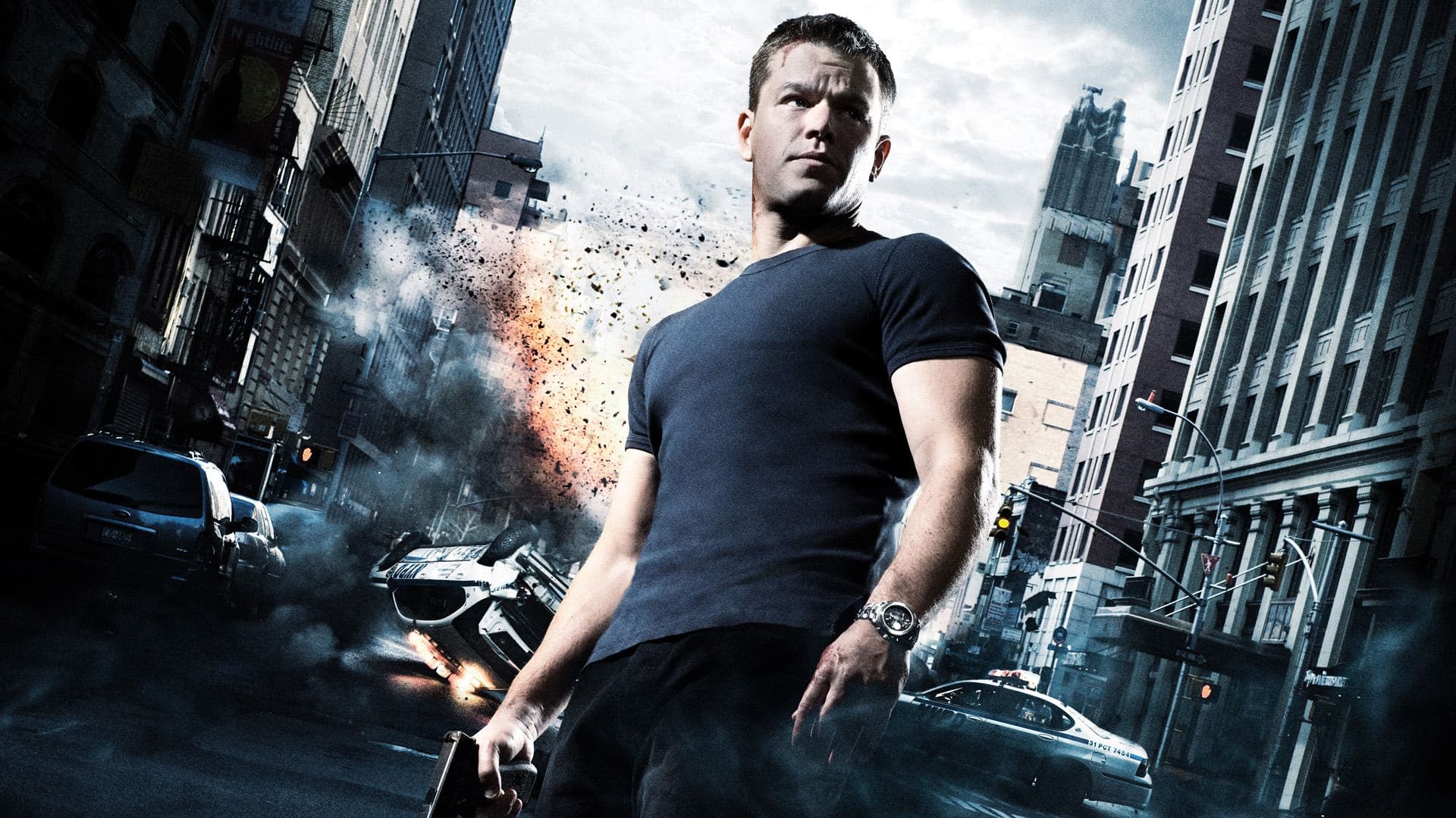 The Bourne Ultimatum key art