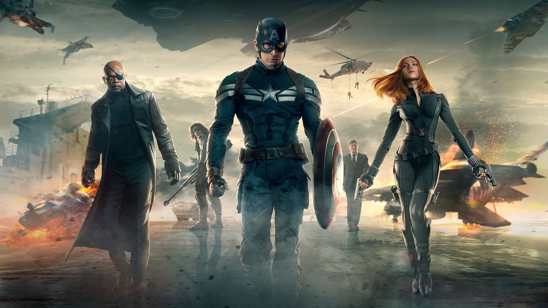 Captain America The Winter Soldier key art