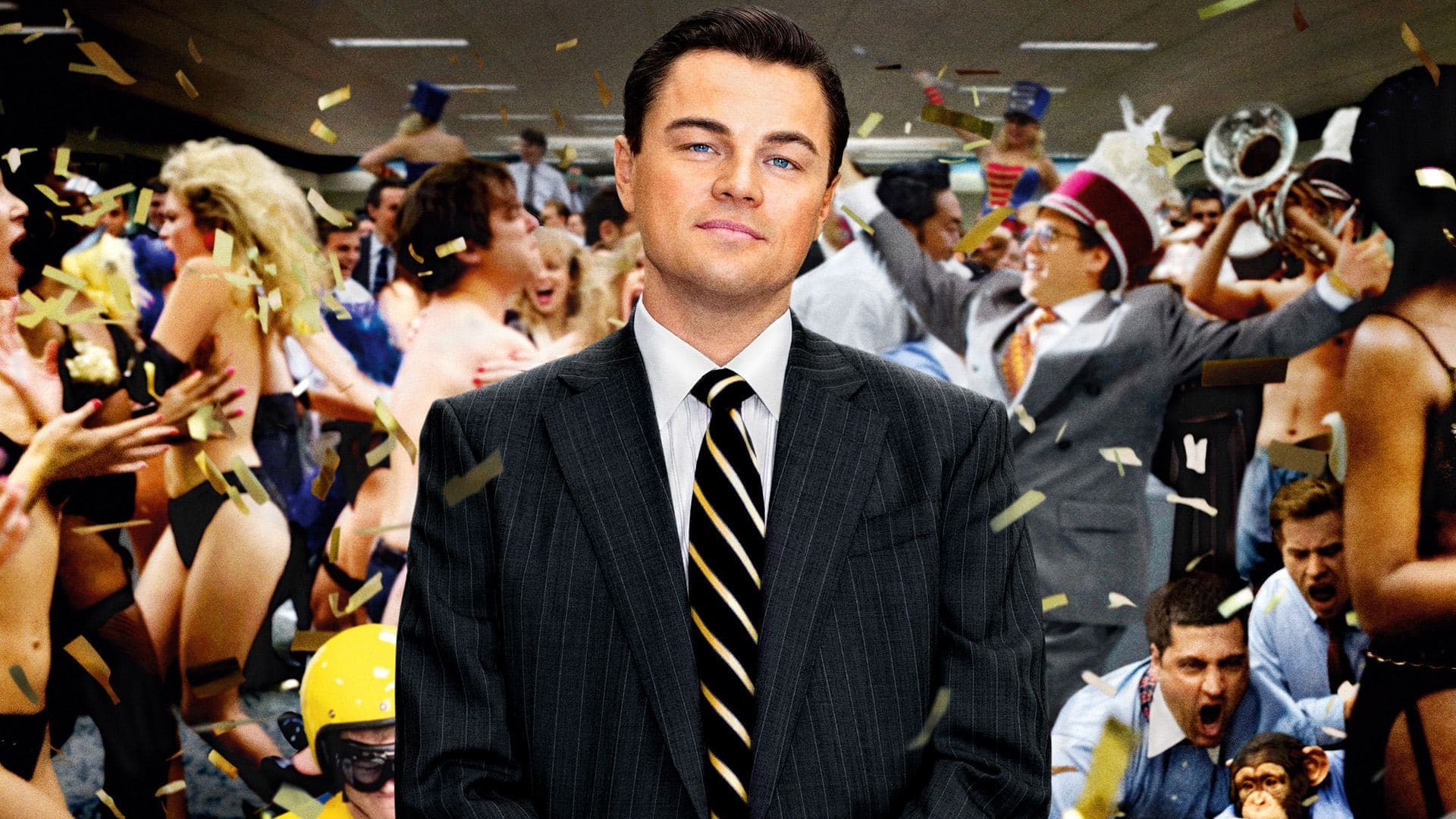The Wolf of Wall Street key art