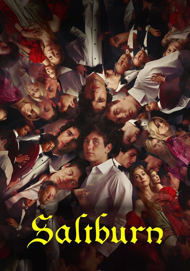 Saltburn movie poster
