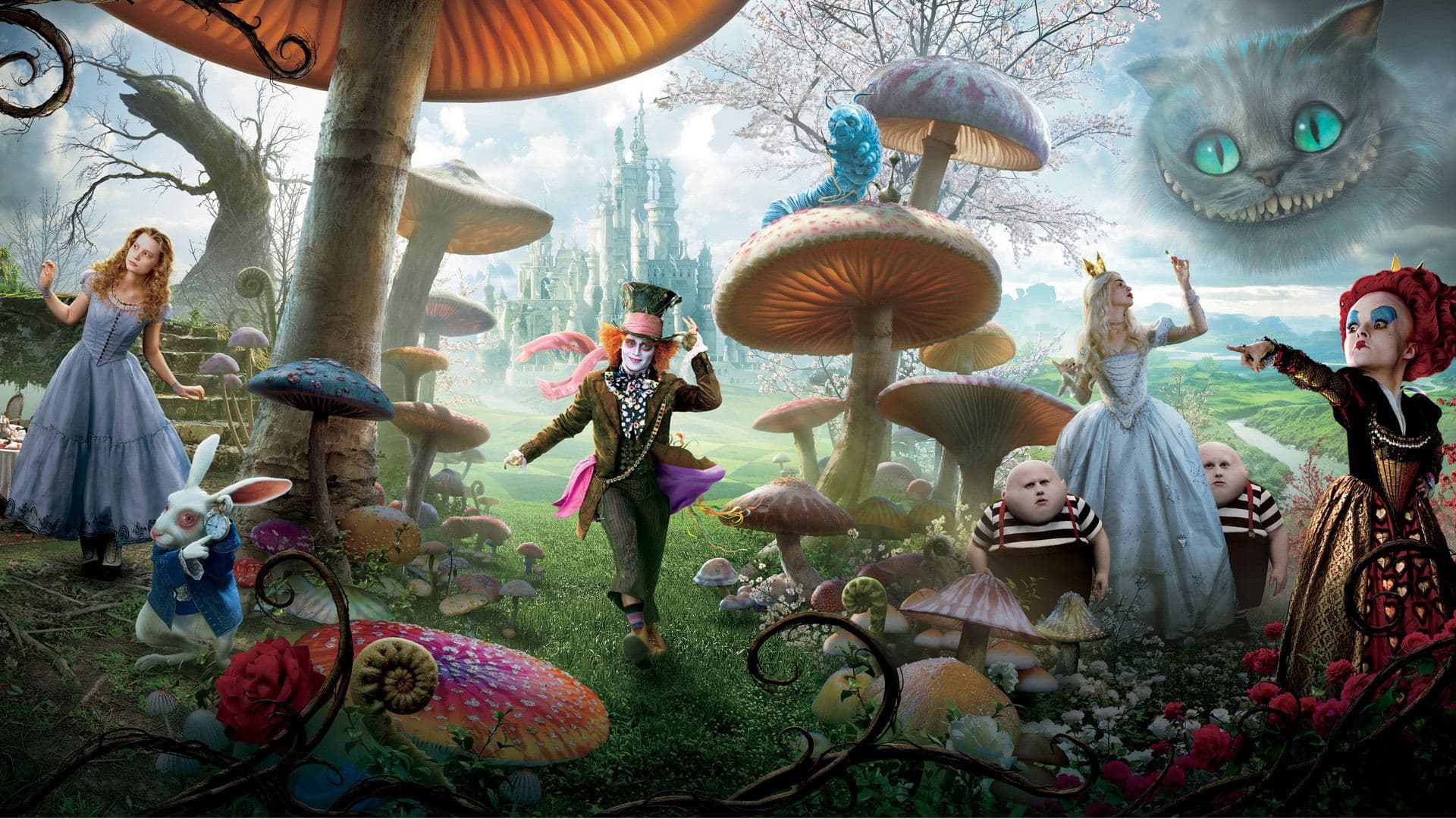 Alice in Wonderland key art