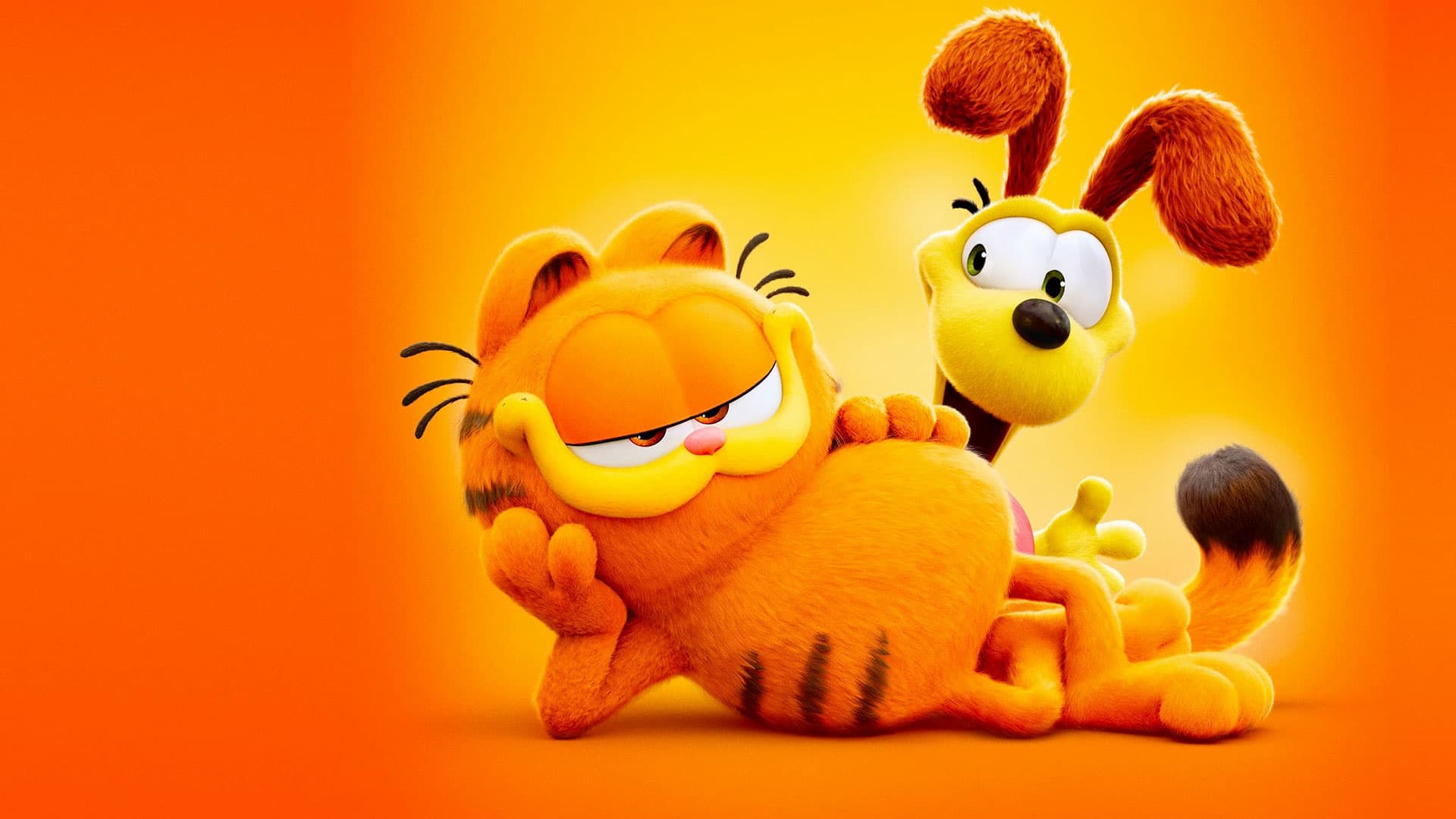 The Garfield Movie key art