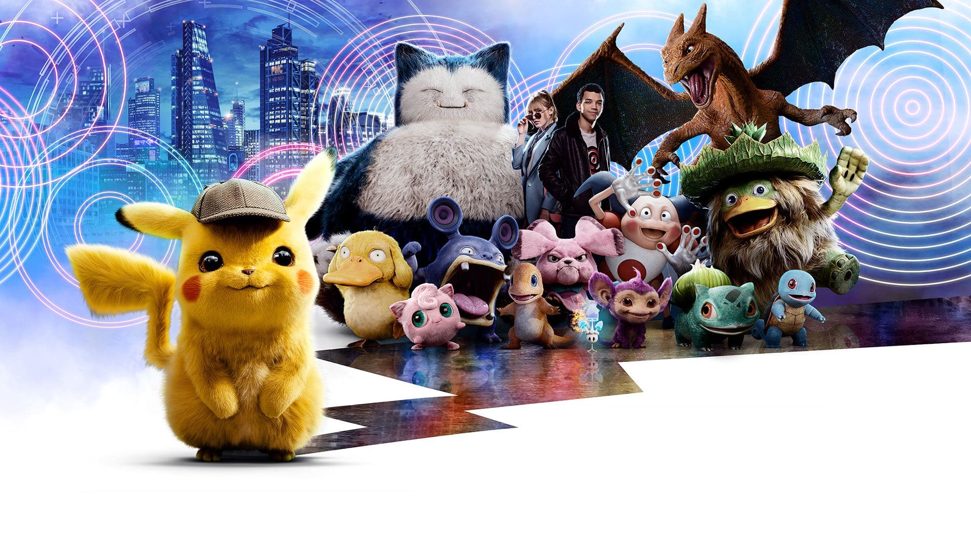 Detective Pikachu key art