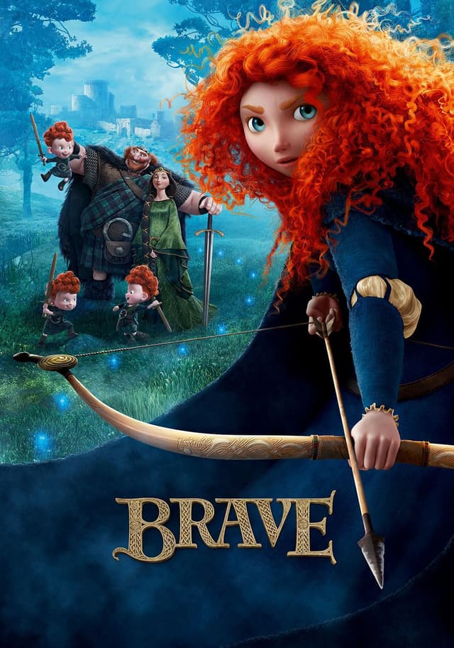 Brave movie poster