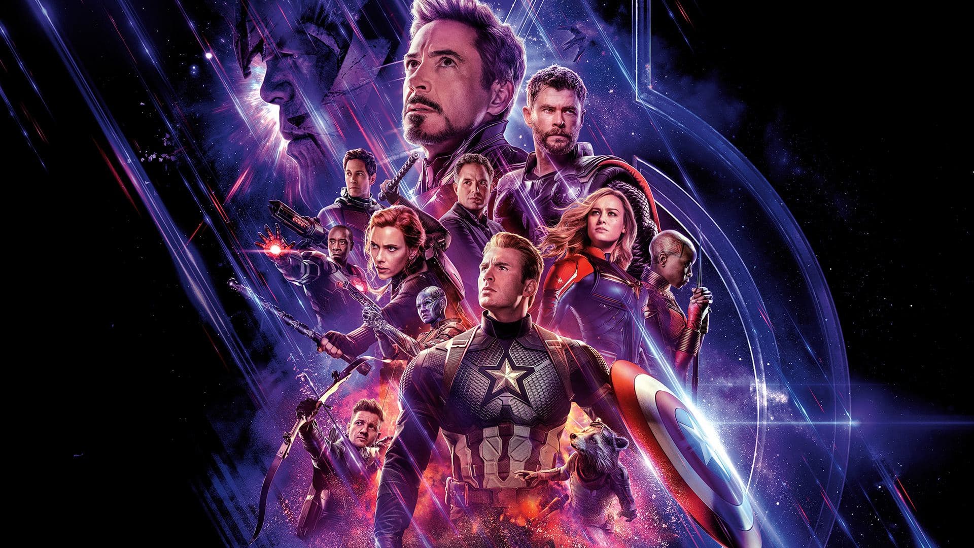 Avengers Endgame key art