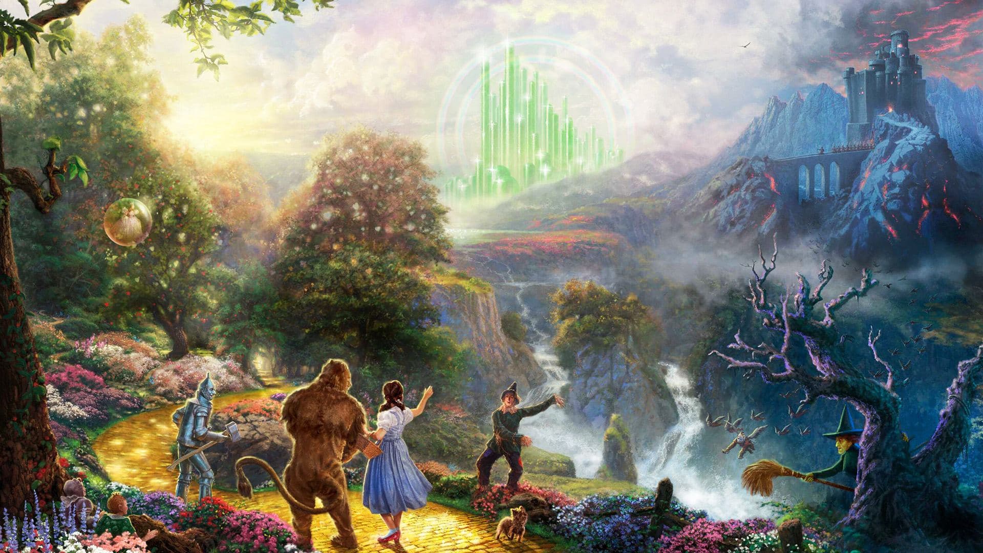 The Wizard of Oz key art