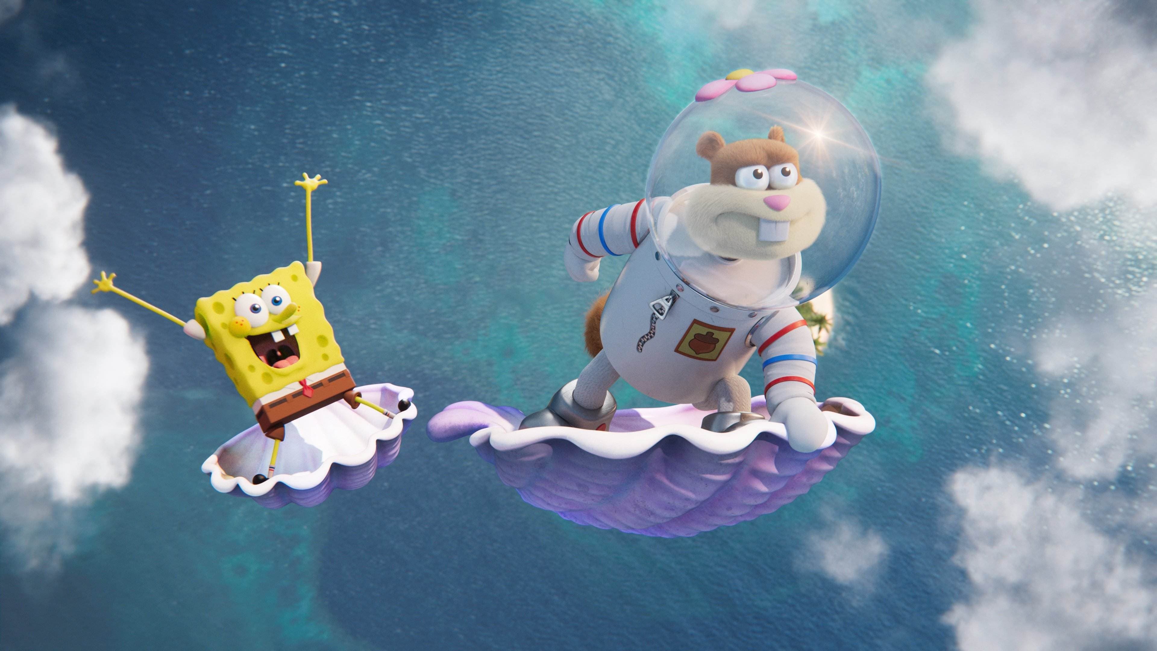 Saving Bikini Bottom The Sandy Cheeks Movie key art