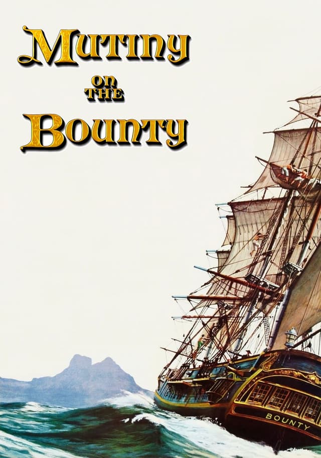 Mutiny on The Bounty movie poster