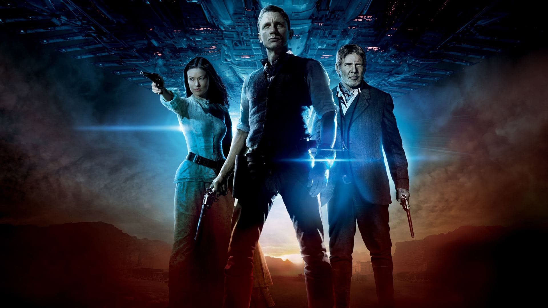 Cowboys and Aliens key art