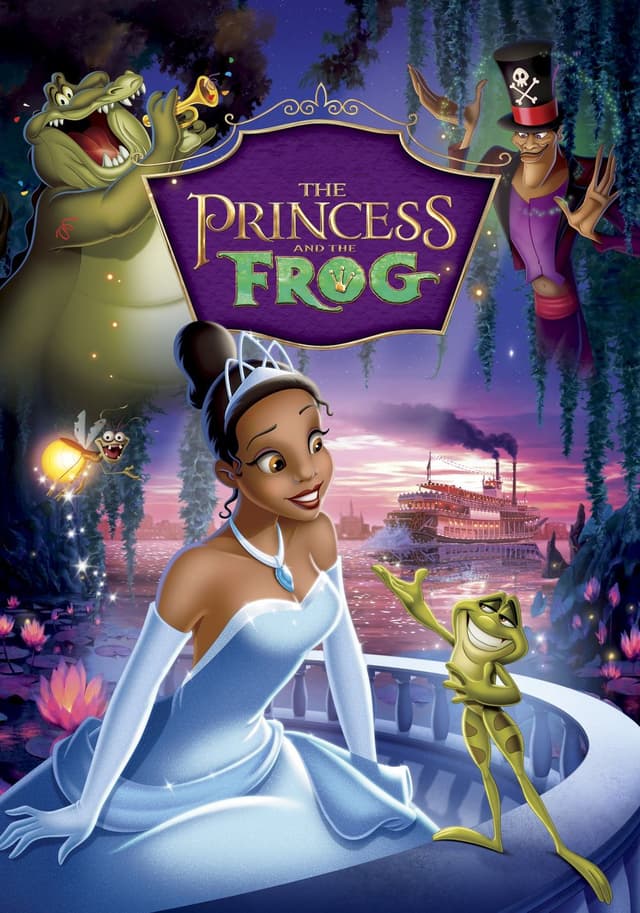 The Princess and the Frog movie poster